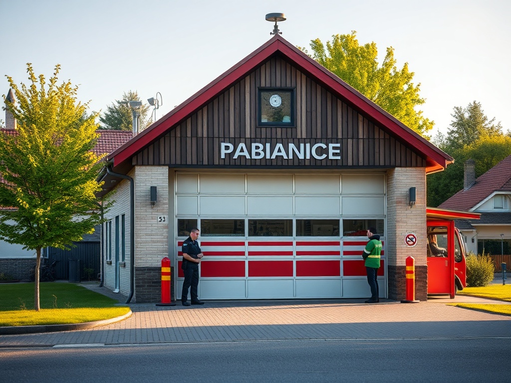 Ilustracja symbolizująca potencjalne przerwy w dostawie prądu w Pabianicach oraz wydarzenie kulturalne.