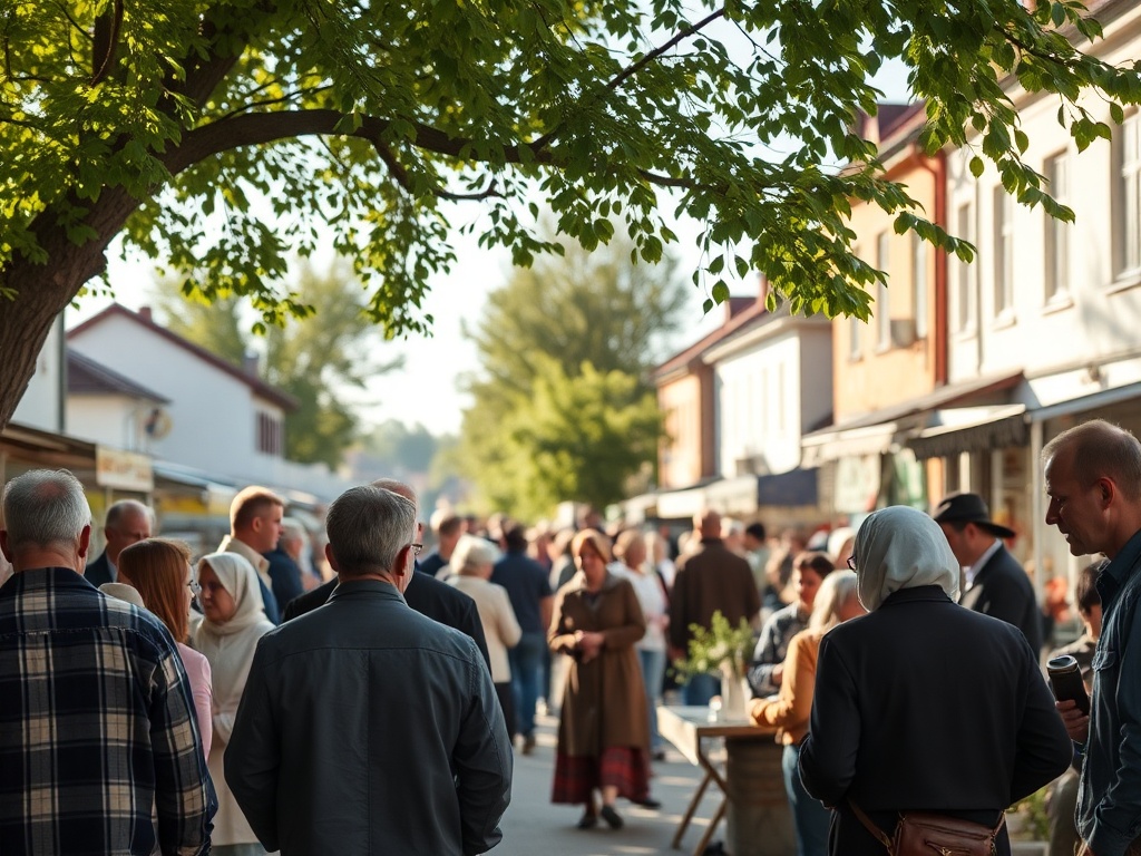 Widok na Park Miejski w Pabianicach podczas wiosennego dnia, symbolizujący majówkowe atrakcje.
